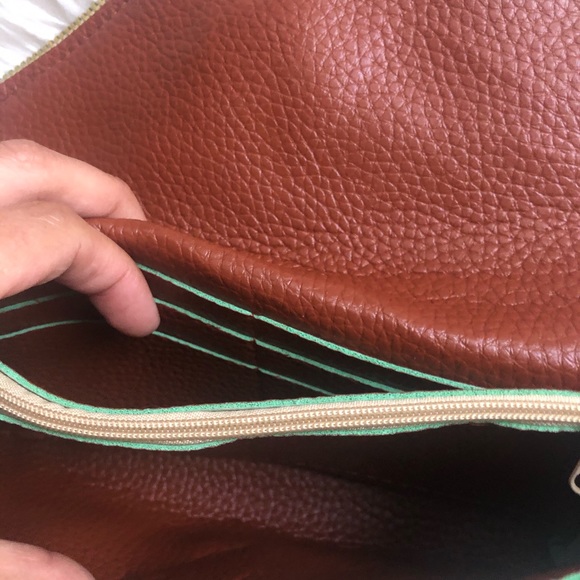 Floral Brown purse / Clutch - Picture 2 of 2